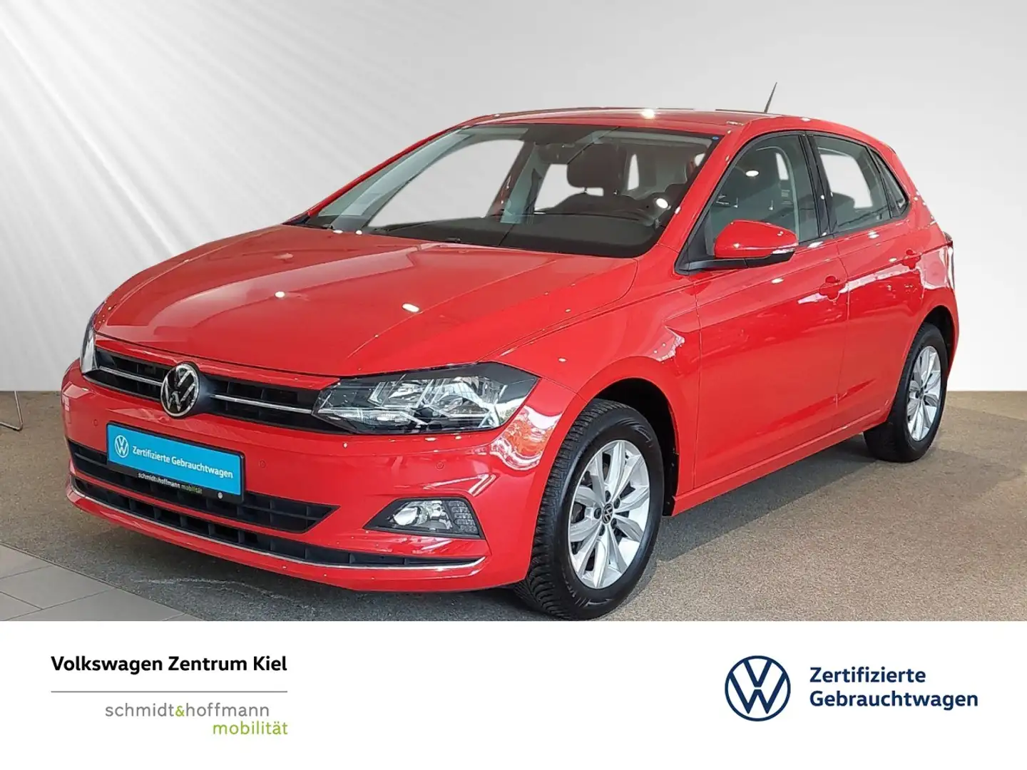 Volkswagen Polo Highline 1.0 TSI NAVI+SITZHZ+PDC+FREISPRECH Klima Rot - 1