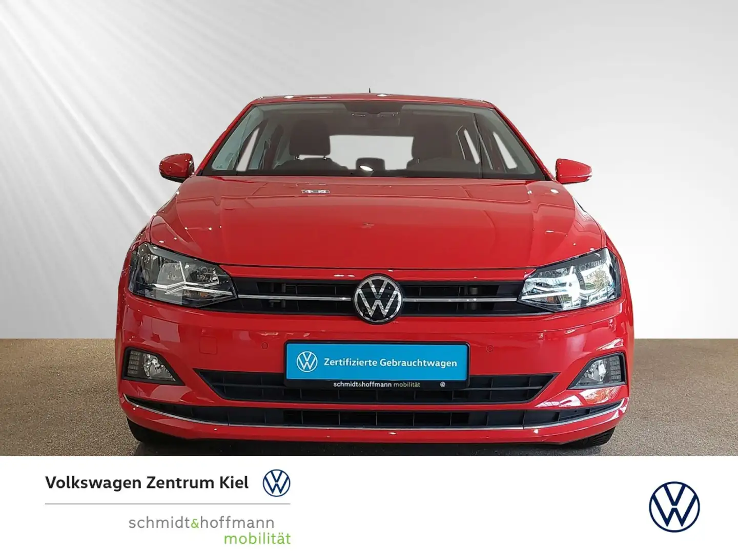 Volkswagen Polo Highline 1.0 TSI NAVI+SITZHZ+PDC+FREISPRECH Klima Rot - 2