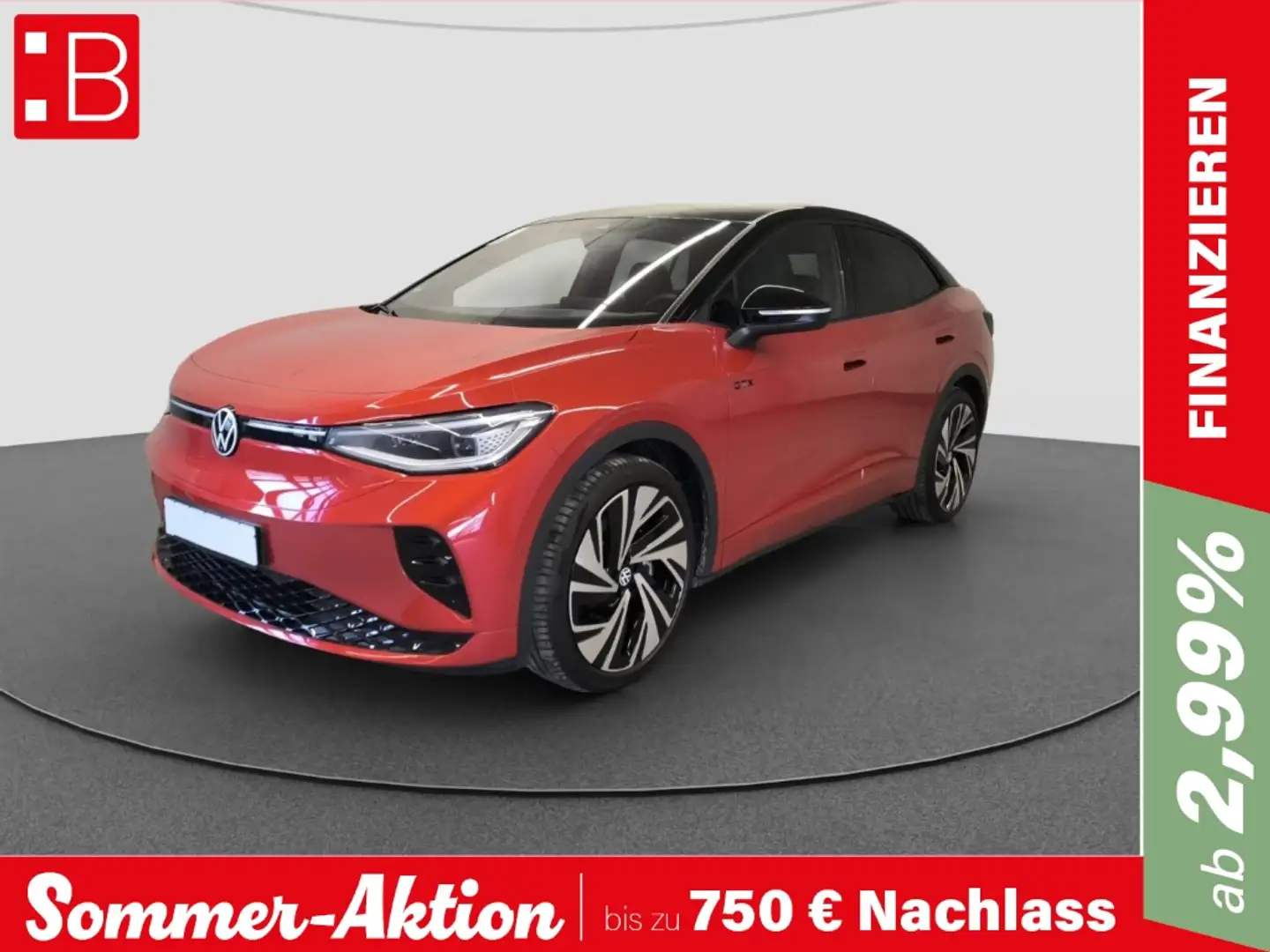 Volkswagen ID.5 GTX AHK IQ.LIGHT HUD WÄRMEP Rot - 1