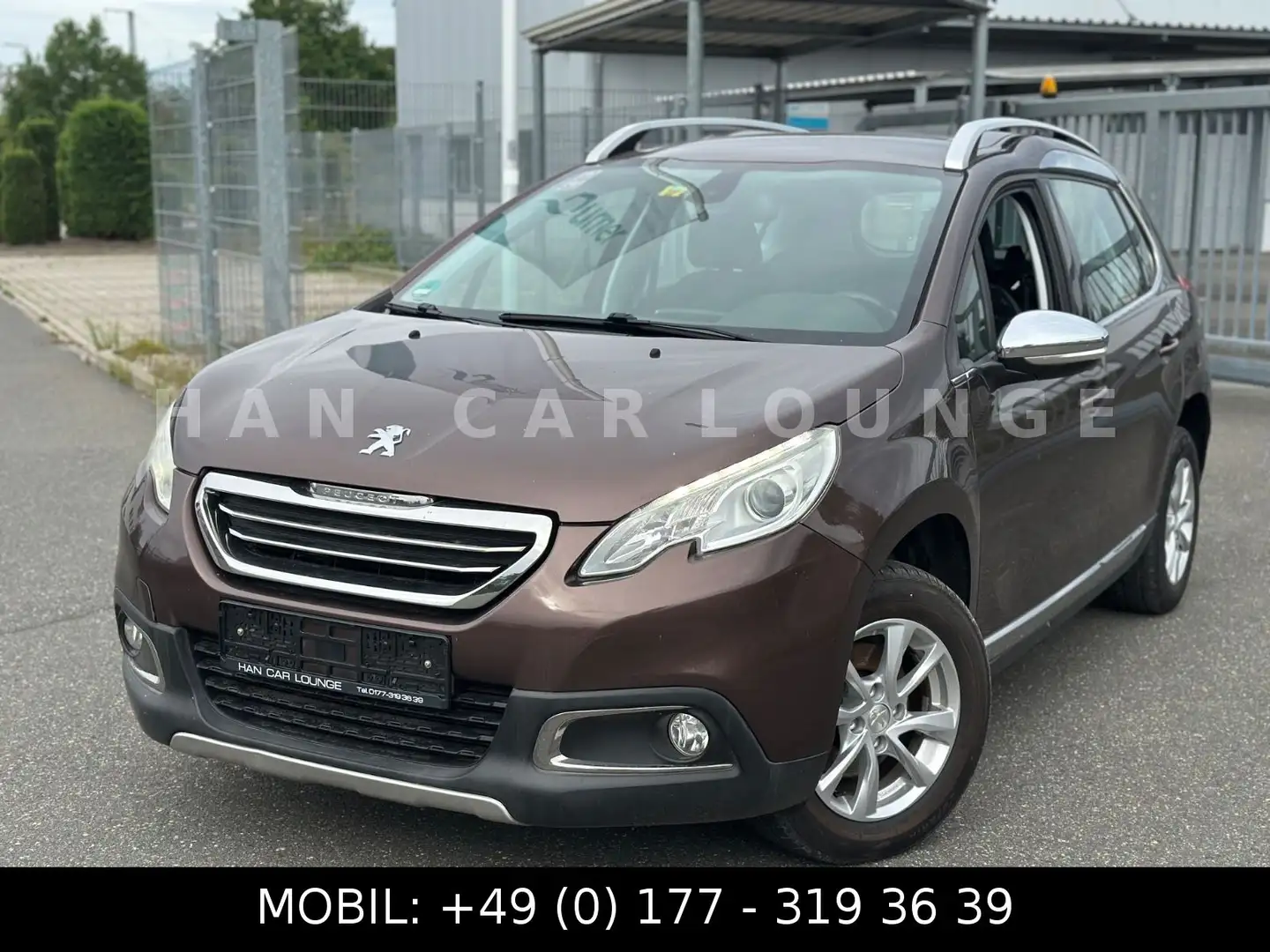 Peugeot 2008 Allure*KLIMAAUTO*XENON*PDC*TEILLEDER Braun - 2