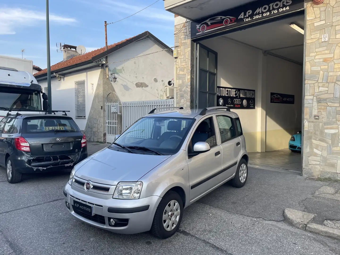 Fiat Panda 1.2 Dynamic dualogic Grigio - 1