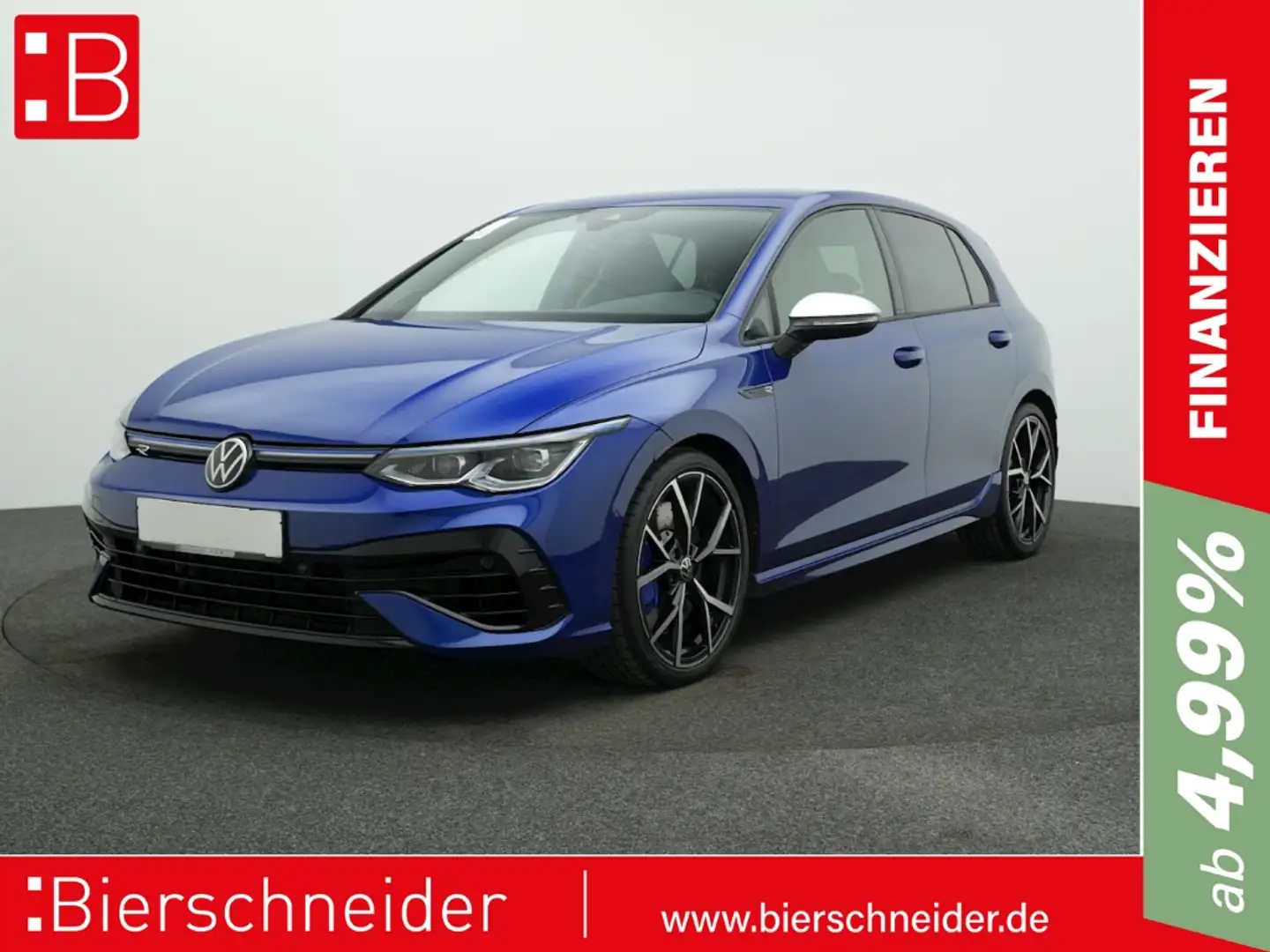 Volkswagen Golf R 8 2.0 TSI DSG 4Mo. IQ.LIGHT H&K DCC ACC ALU19 Blau - 1