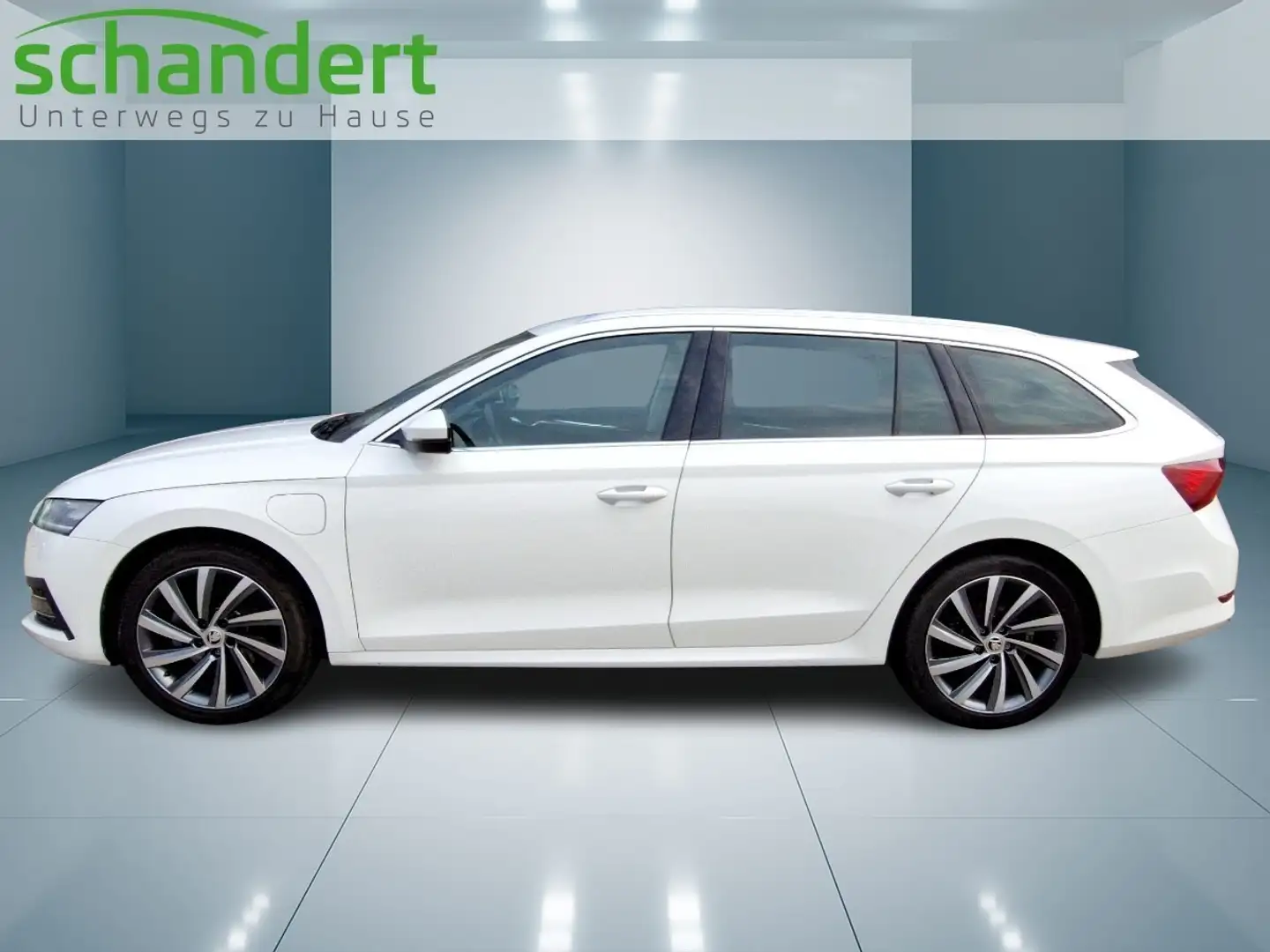 Skoda Octavia Combi 1.4 iV Style DSG LED Navi 4xSitzheizung Weiß - 2