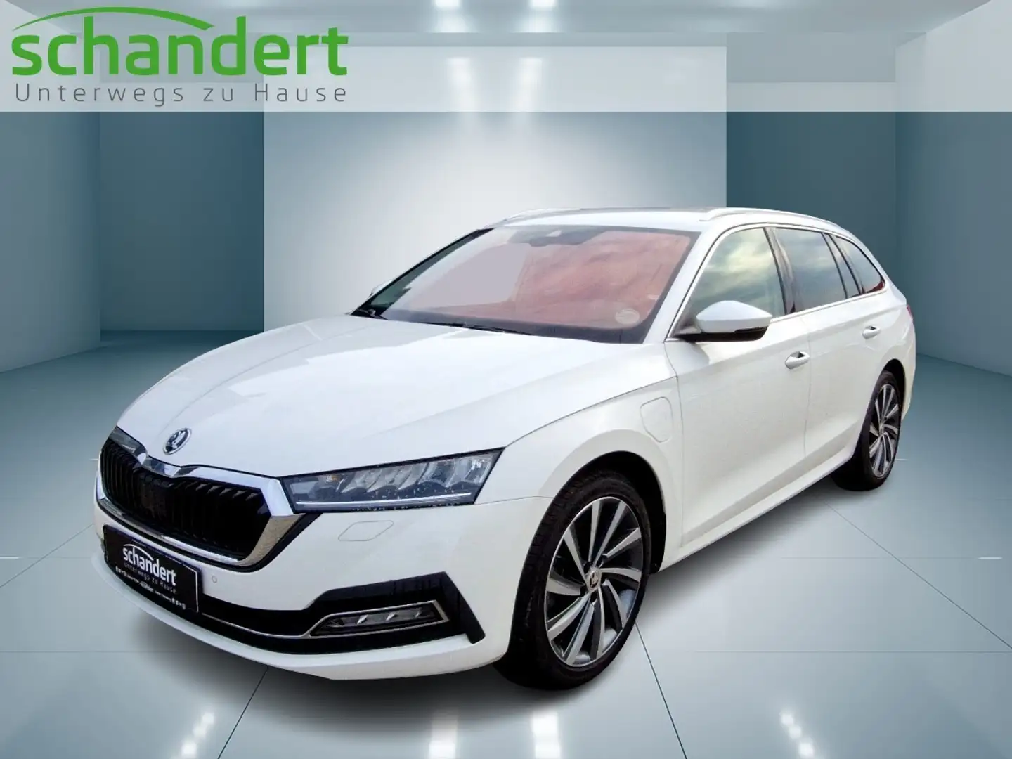 Skoda Octavia Combi 1.4 iV Style DSG LED Navi 4xSitzheizung Weiß - 1