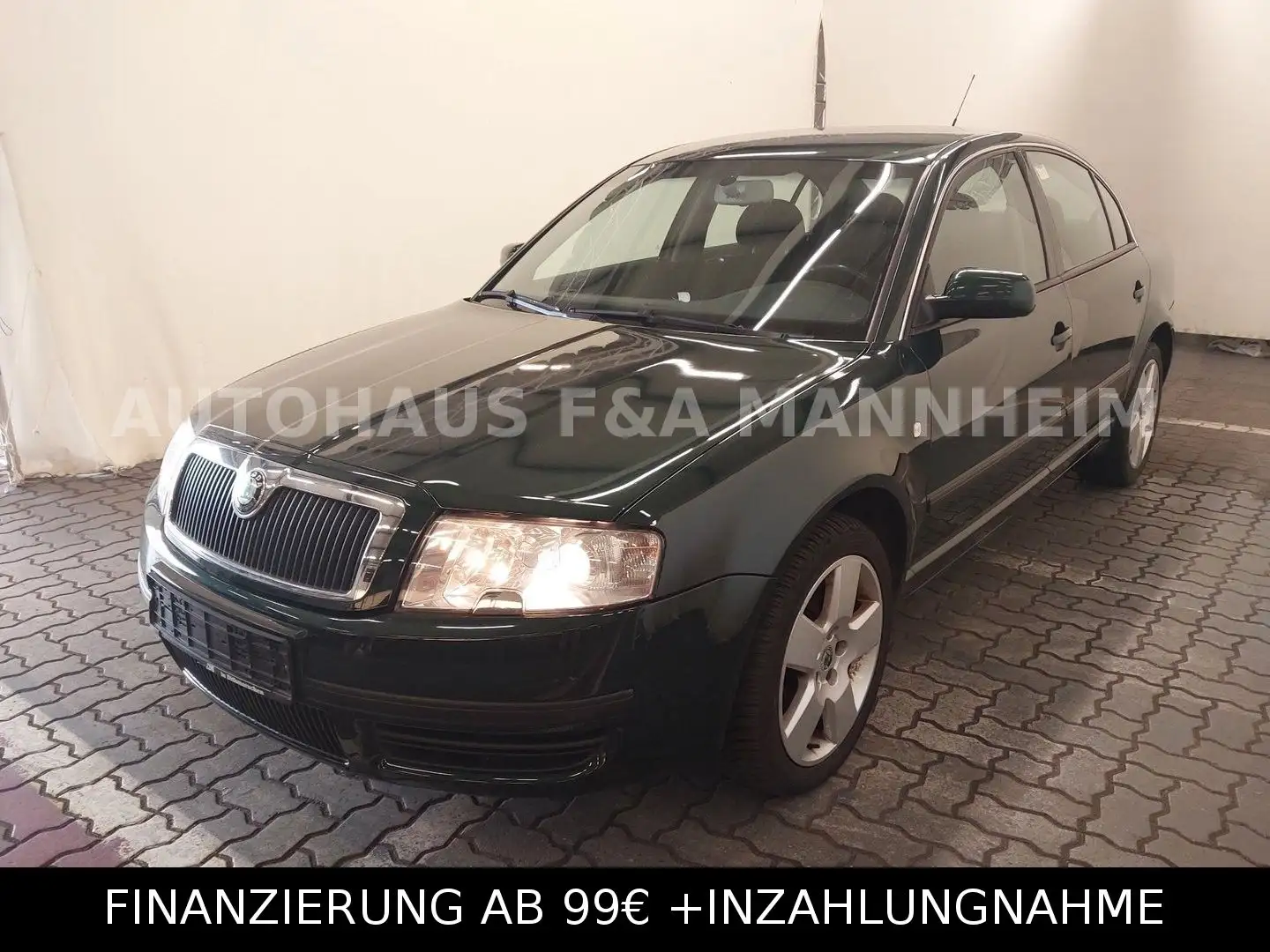 Skoda Superb 2.5 TDI V6 Elegance Tiptronic KLIMA PDC 2 Grün - 1