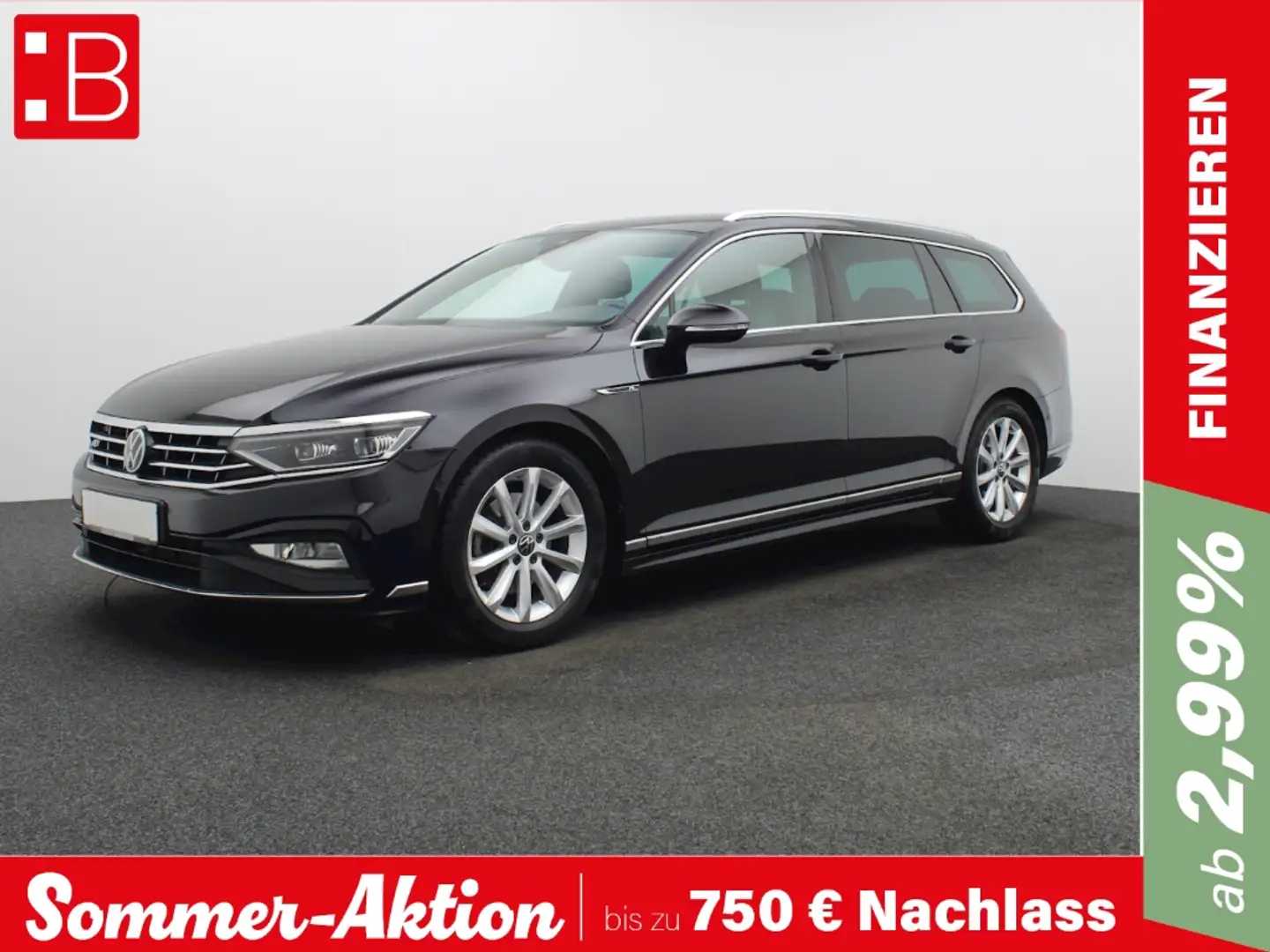 Volkswagen Passat Variant 1.5 TSI DSG Elegance R-Line AHK DIG.COCKPIT IQ.DRI Schwarz - 1