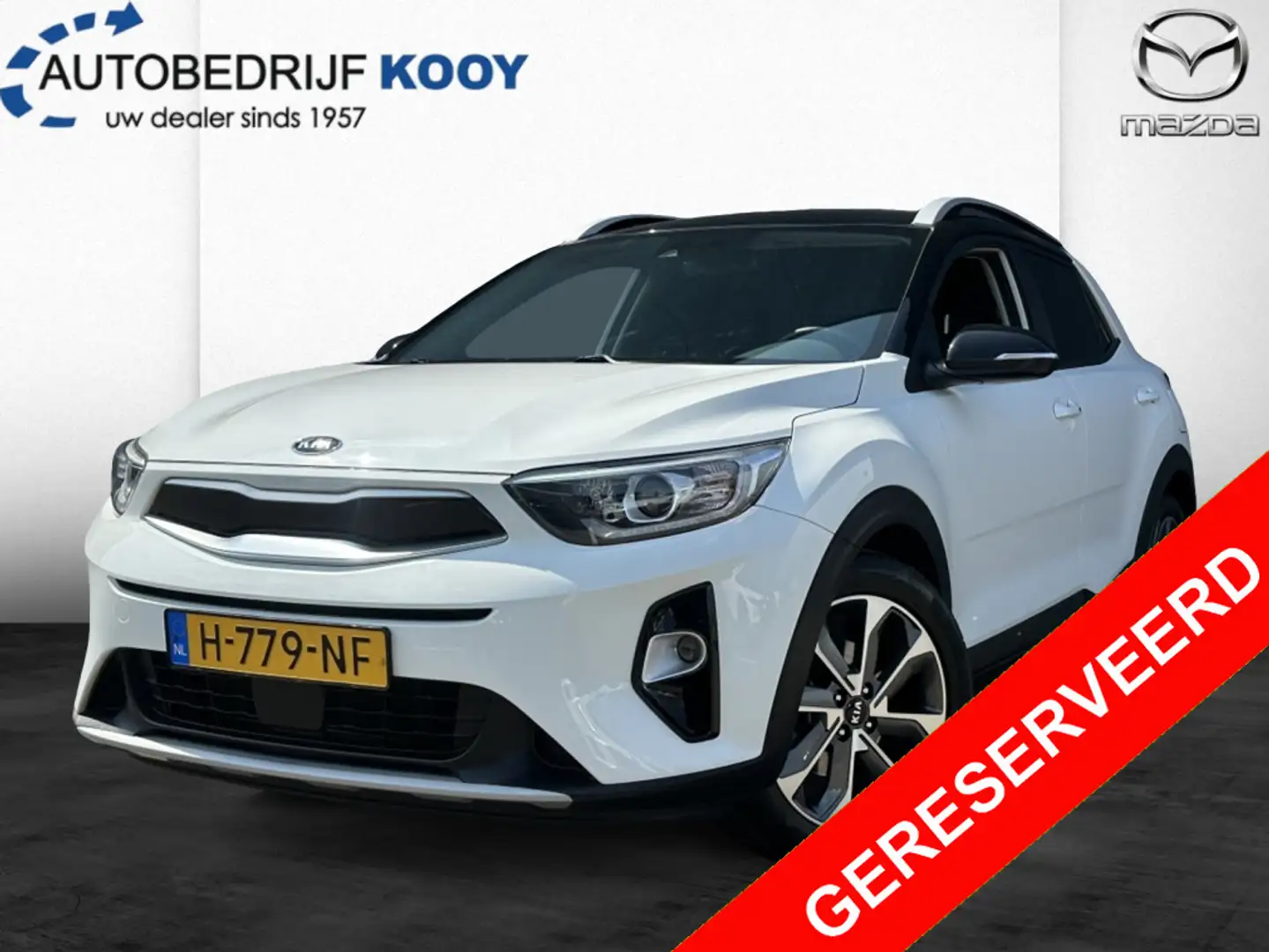 Kia Stonic 1.0 T-GDi DynamicPlus Line / Carplay / Navi / Came Weiß - 1
