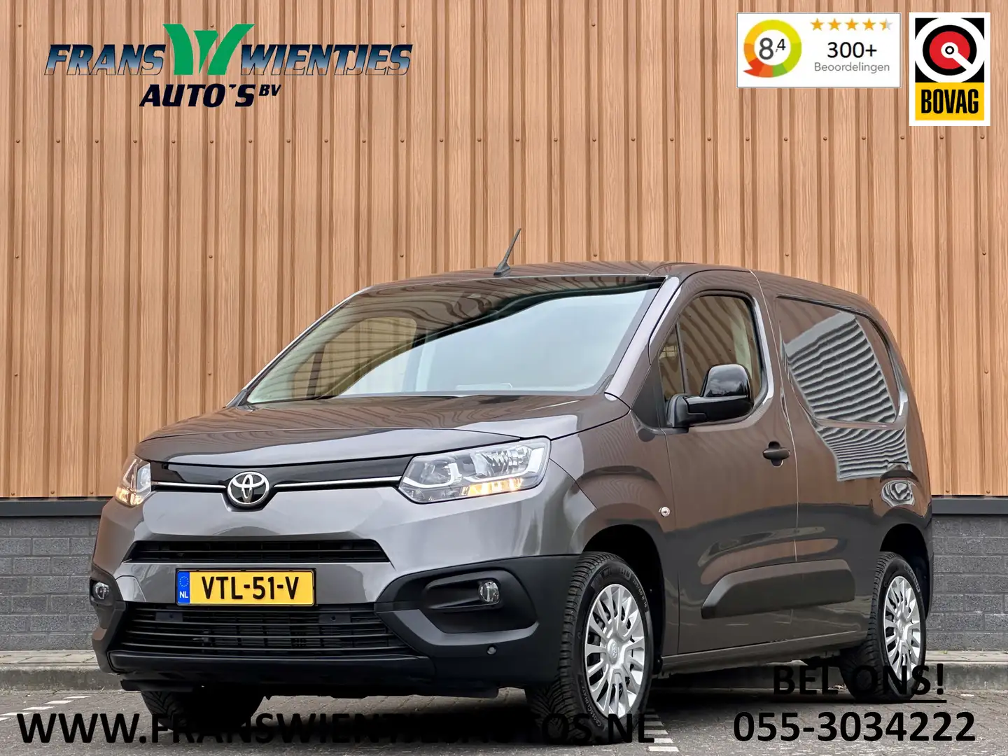 Toyota Proace City 1.2 Turbo Live | Origineel Nederlandse Auto | Crui Grijs - 1