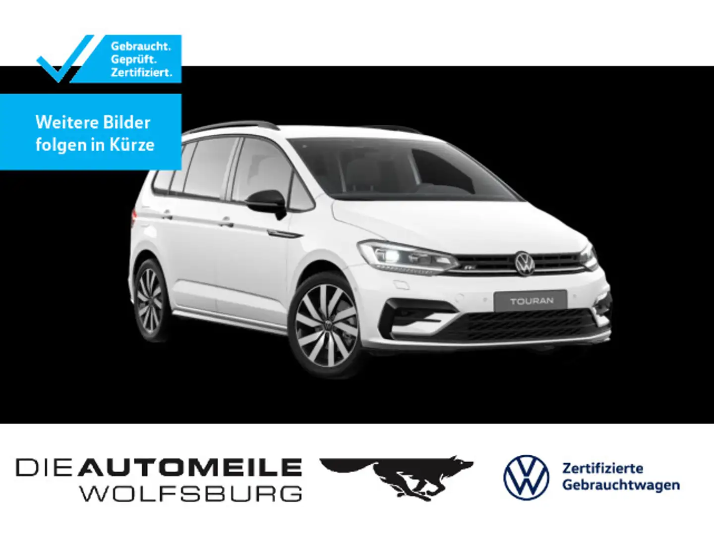 Volkswagen Touran 1.5 TSI OPF DSG Highline R-Line "Black St Weiß - 1
