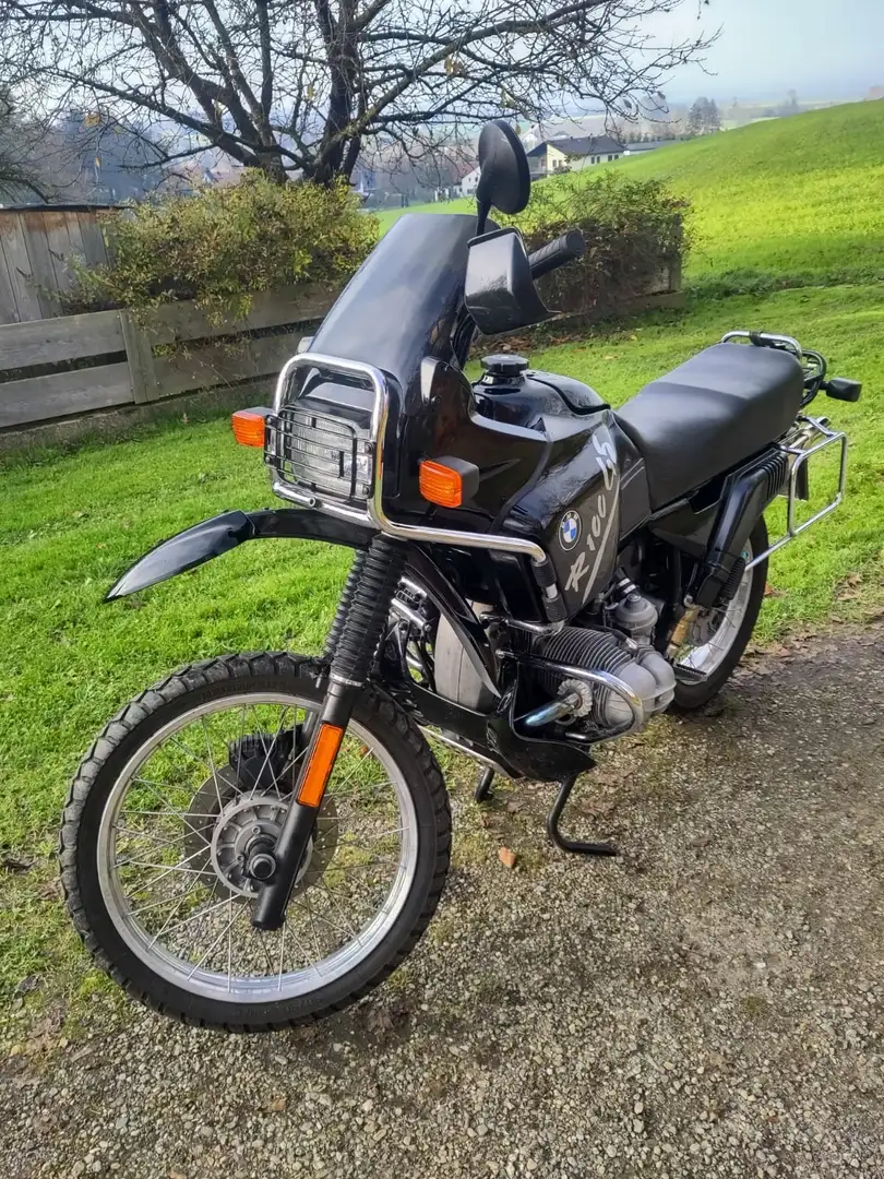 BMW R 100 GS Paris-Dakar Classic Sondermodell schwarz Schwarz - 1