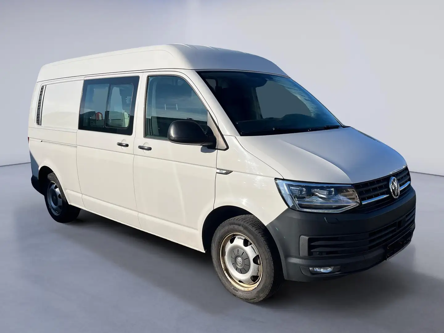 Volkswagen T6 Transporter 4MOTION MHD Lang+STHZ+Einbau+AHK+RFK+ACC+LED+ Blanc - 1