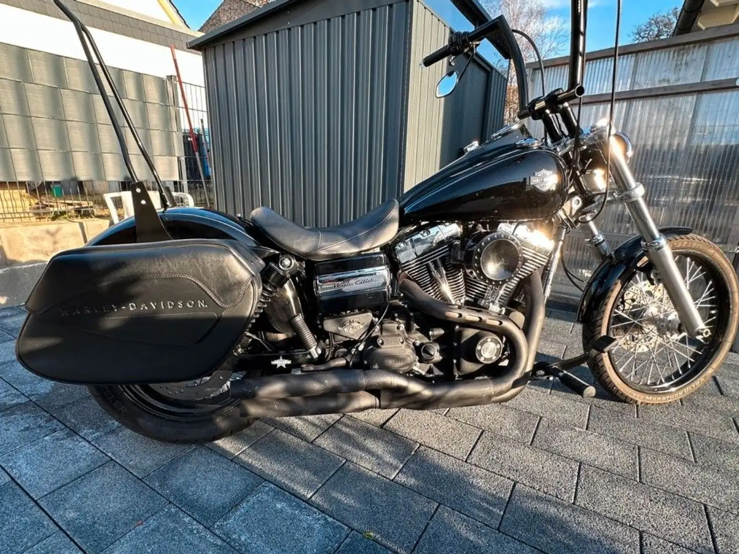 Harley-Davidson Dyna Wide Glide Custom Negru - 1