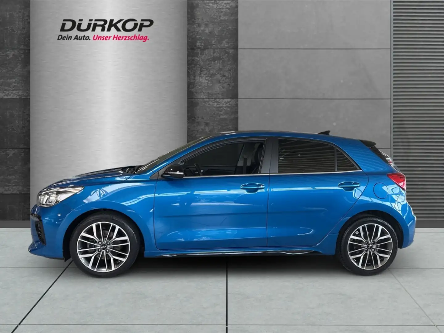 Kia Rio GT-Line Navi/Teil-Leder/Sitz+Lenkradheizung Blu/Azzurro - 2