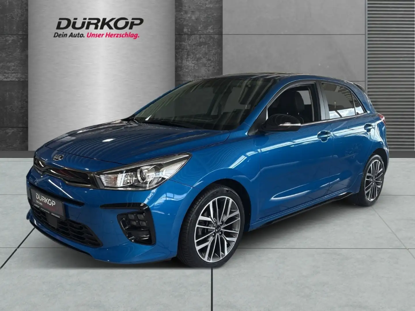 Kia Rio GT-Line Navi/Teil-Leder/Sitz+Lenkradheizung Blu/Azzurro - 1