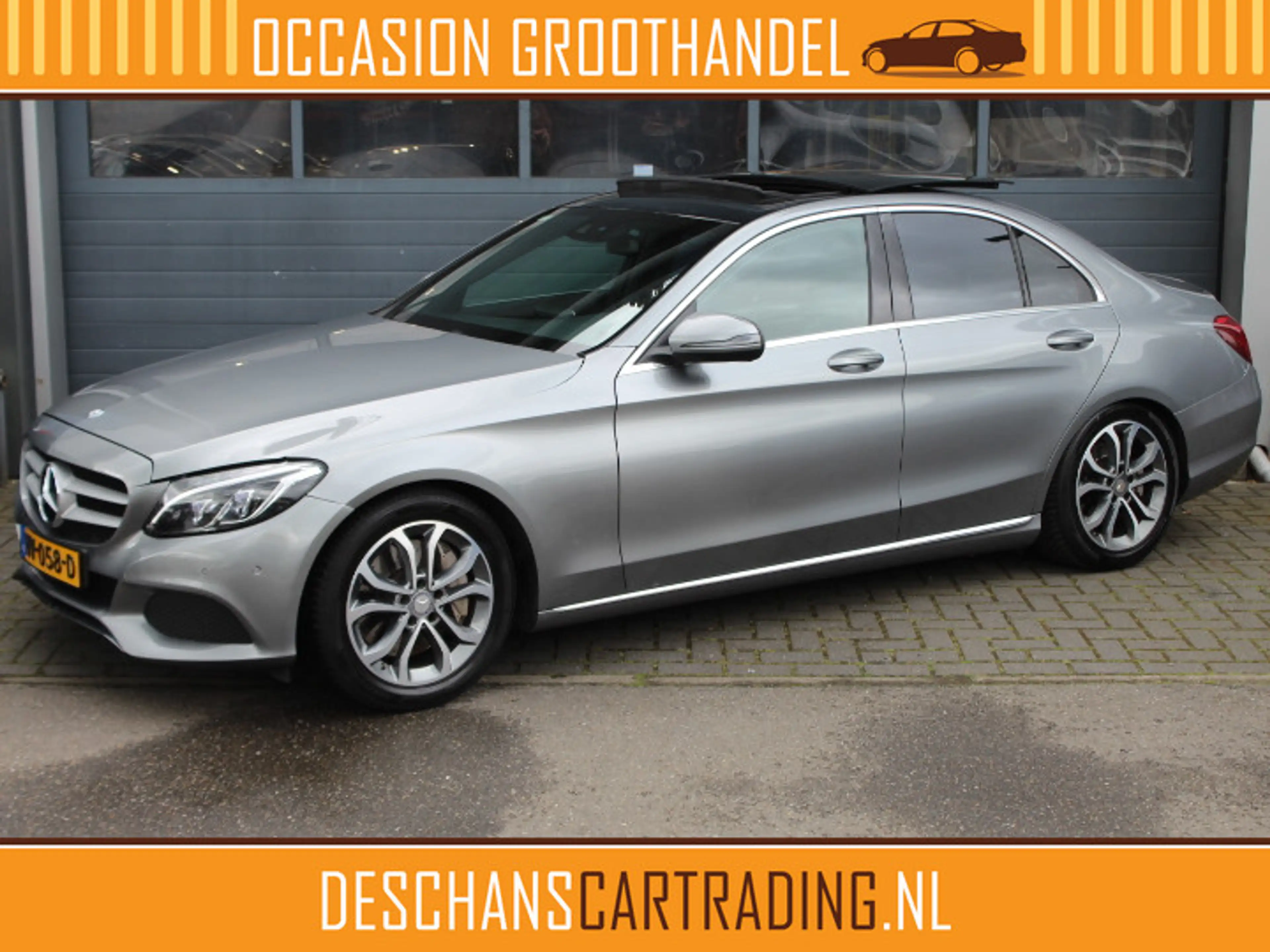 Mercedes-Benz C 350 e Lease Edition Dealer onderh. Panoramadak, Burmei