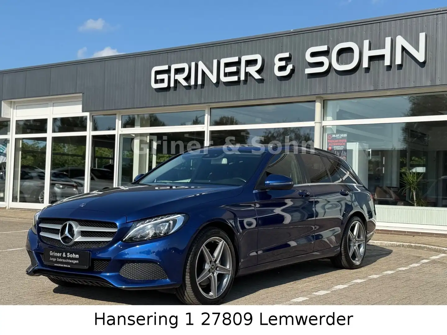 Mercedes-Benz C 220 d 9-G Tronic,LED-Licht,Elk-Heckklappe,3,49% Blue - 1