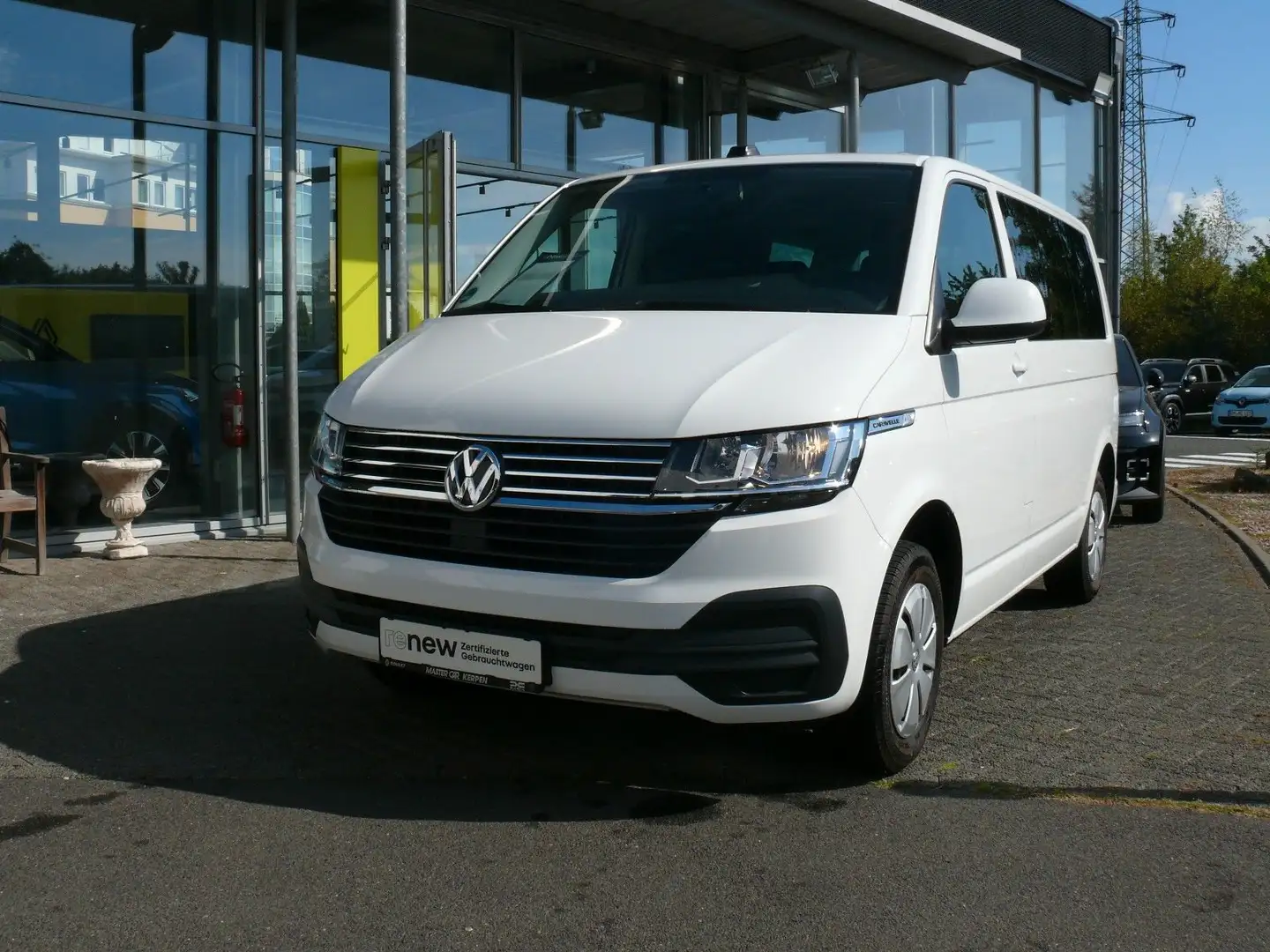 Volkswagen T6 Caravelle 2,0 TDI,8 Sitze,Navi,Automatik Blanc - 1