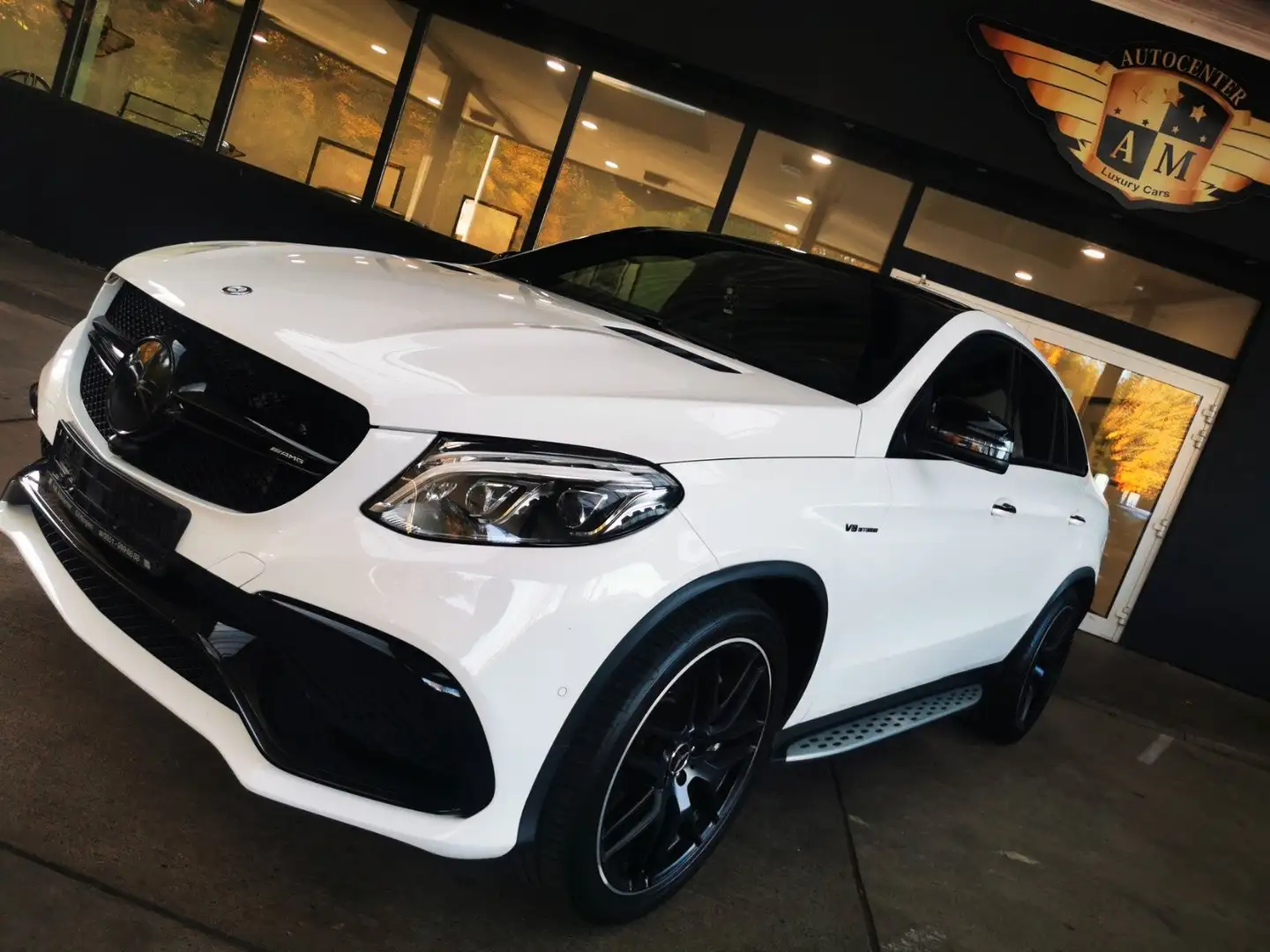 Mercedes-Benz GLE 63 AMG 4Matic Coupe S-Optik/Pano/Leder/360° Blanc - 2