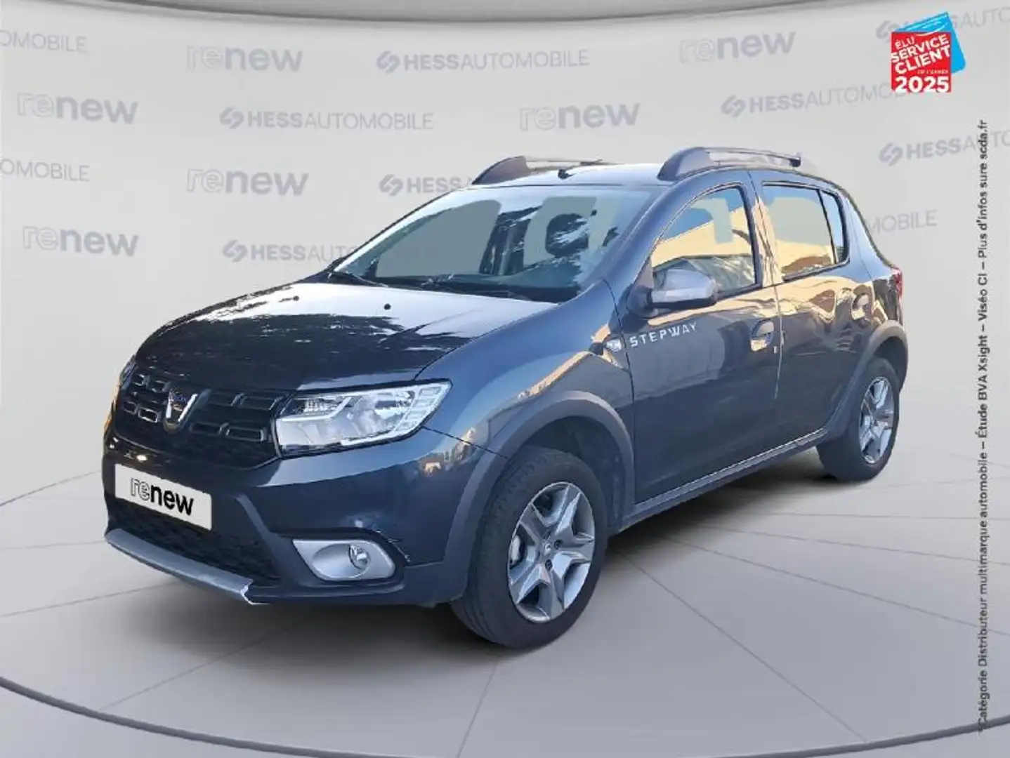 Dacia Sandero 0.9 TCe 90ch Stepway -18 Gris - 1