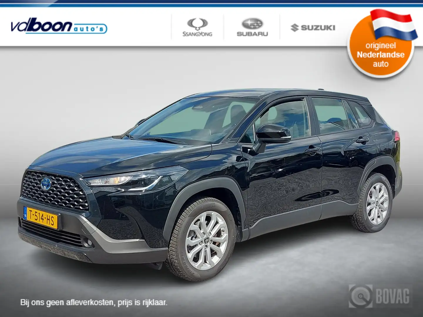 Toyota Corolla Cross 2.0 High Power Hybrid Active NL-auto | rijklaarpri Zwart - 1