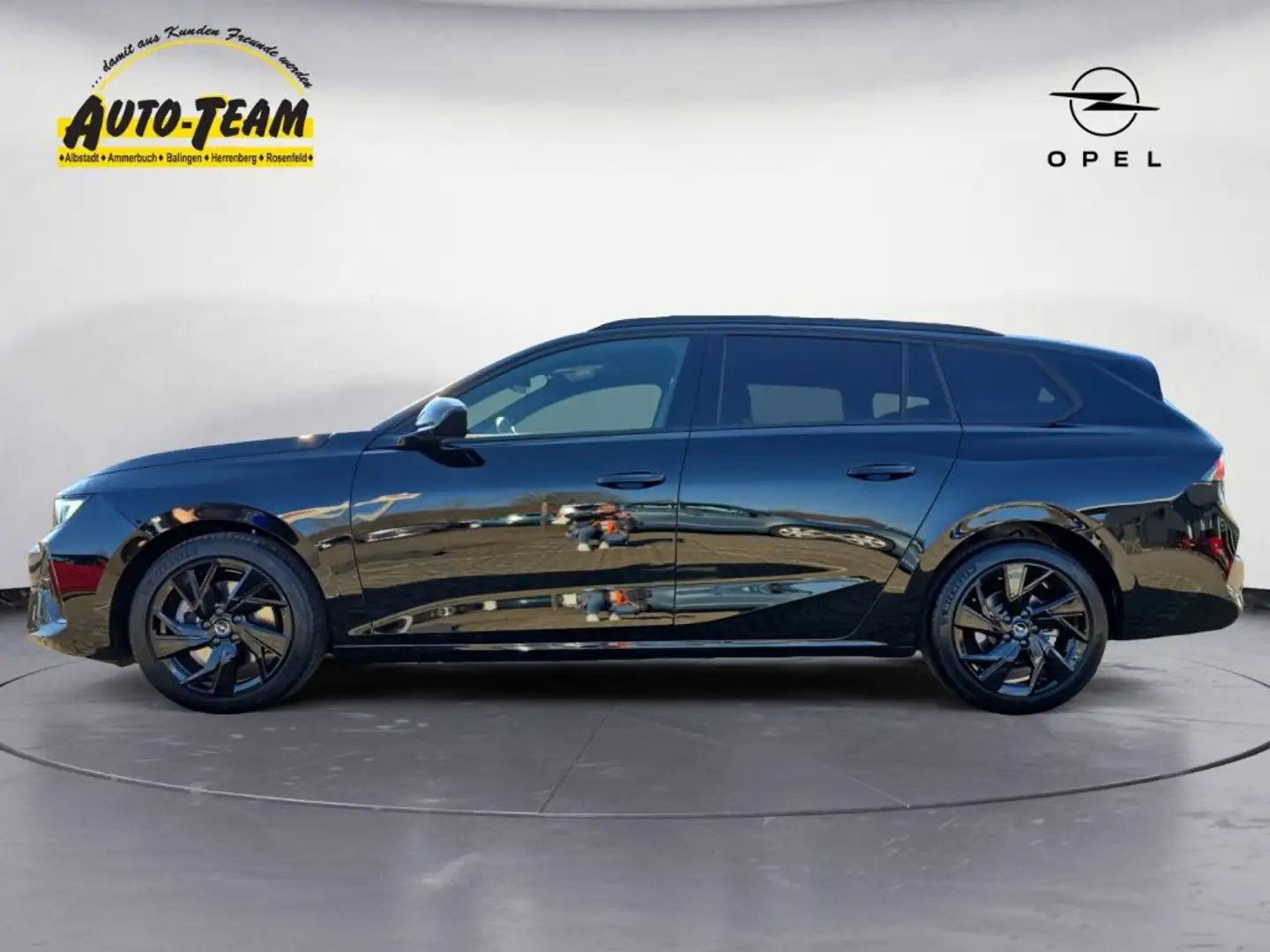 Opel Astra Sports Tourer 1.2 Turbo Automatik GS (L) Schwarz - 2