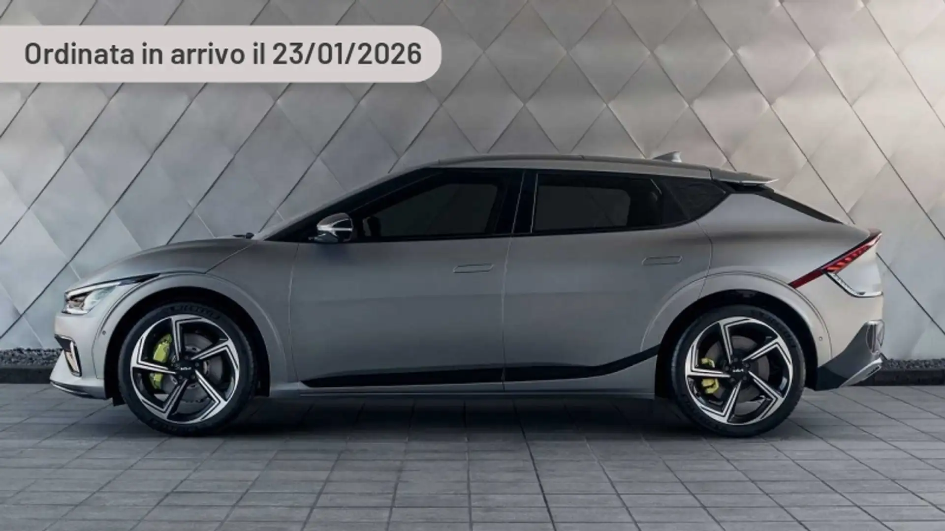 Kia EV6 Dual Motor 77,4 kWh AWD GT Fleet Argent - 2