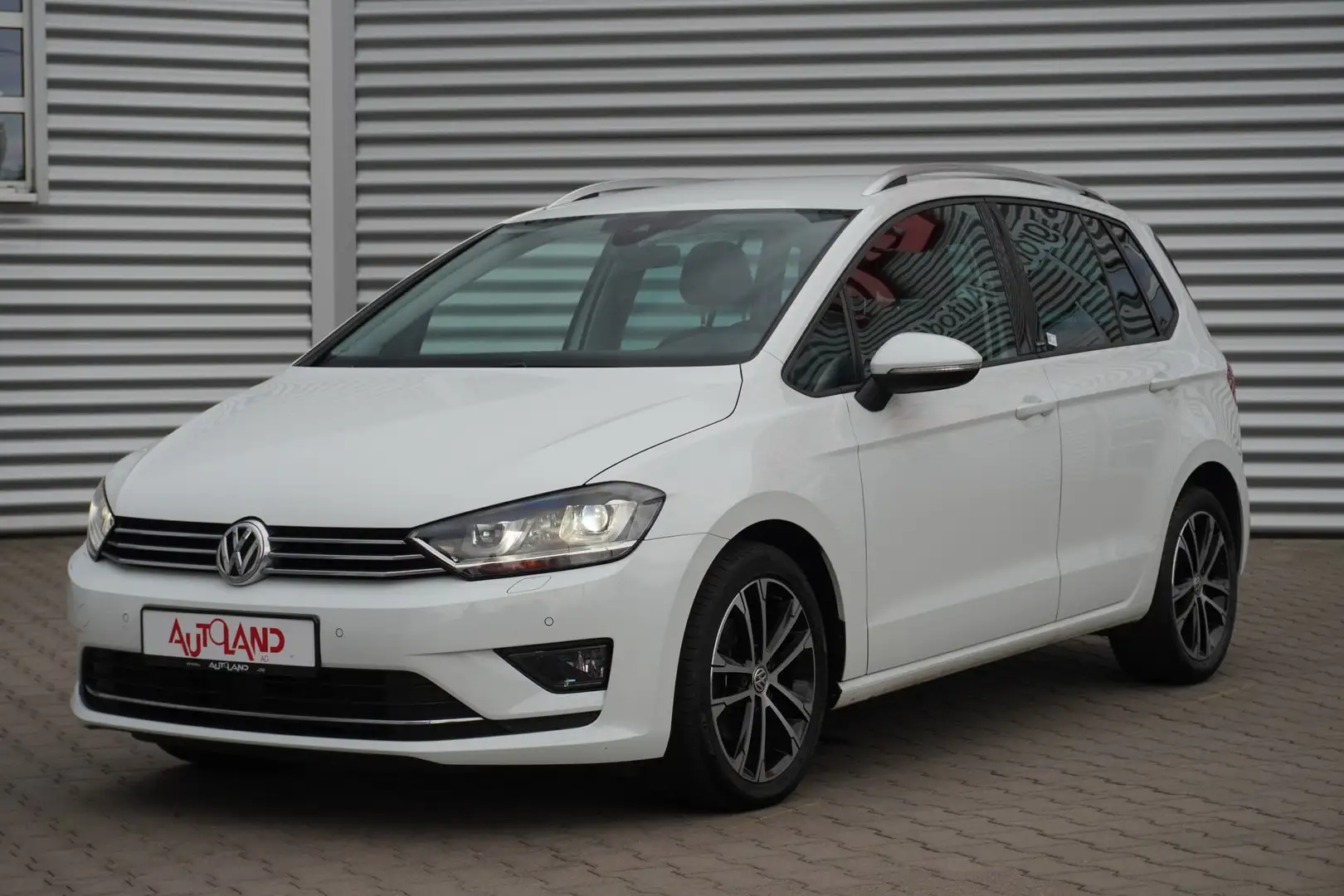 Volkswagen Golf Sportsvan VII 1.4 TSI Allstar Bi-Xenon Navi Weiß - 2