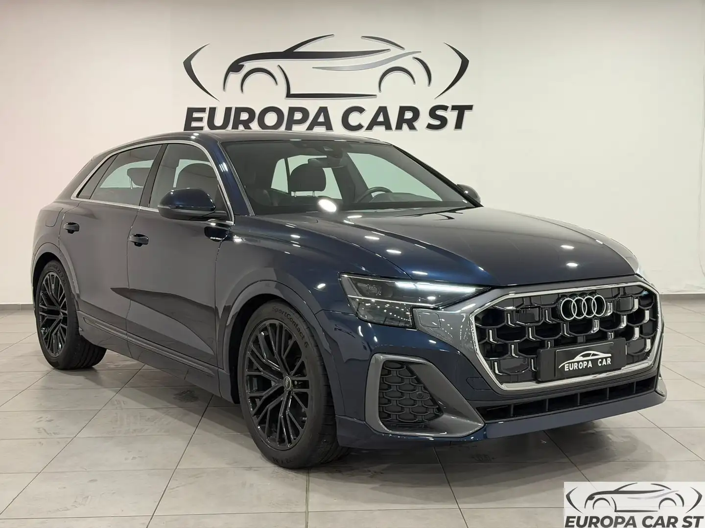 Audi Q8 Q8 SUV Q8 3.0 tdi mhev s line edition quattro 286 Bleu - 2