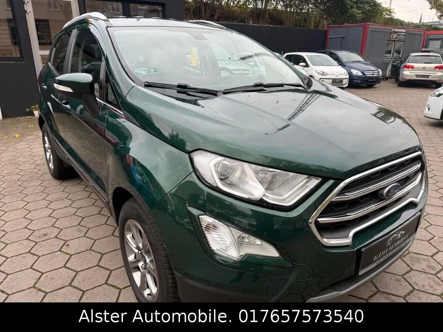 Ford EcoSport Titanium,Navi,Teilleder, 125ps Grün - 1