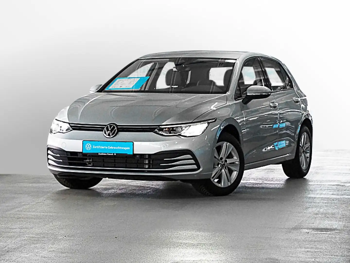 Volkswagen Golf VIII 1.0 eTSI DSG Life KEYLESS, KLIMA, PDC Silber - 2