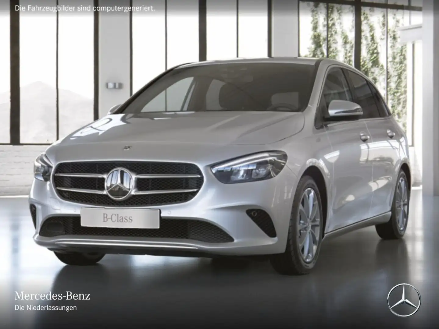 Mercedes-Benz B 180 d PROGRESSIVE+LED+KAMERA+7G Silber - 2
