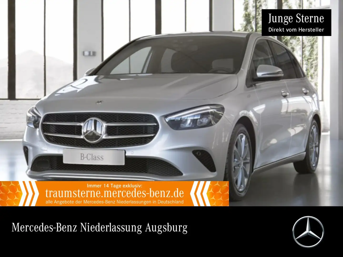 Mercedes-Benz B 180 d PROGRESSIVE+LED+KAMERA+7G Silber - 1