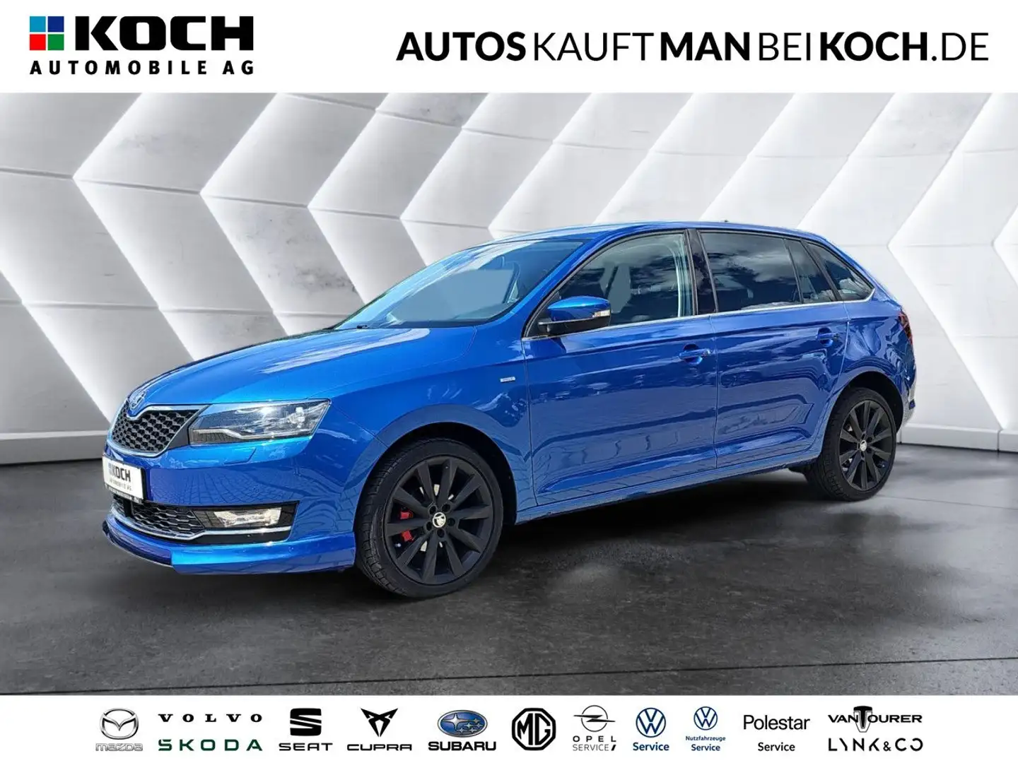 Skoda Rapid/Spaceback Rapid Spaceback 1.0 TSI Drive Licht+Sicht Paket Blau - 1