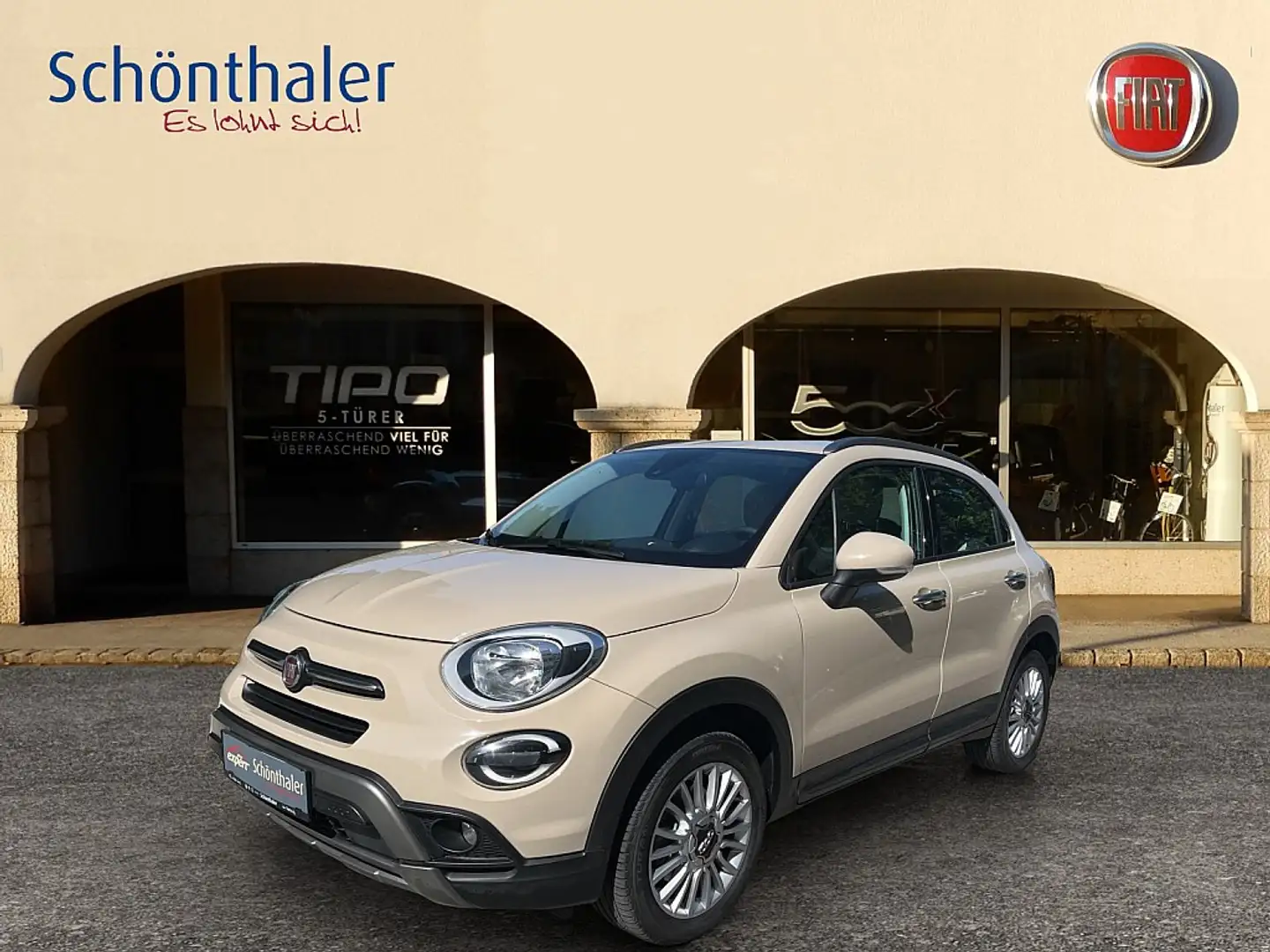 Fiat 500X FireFly Turbo 150 DCT City Cross Beige - 1