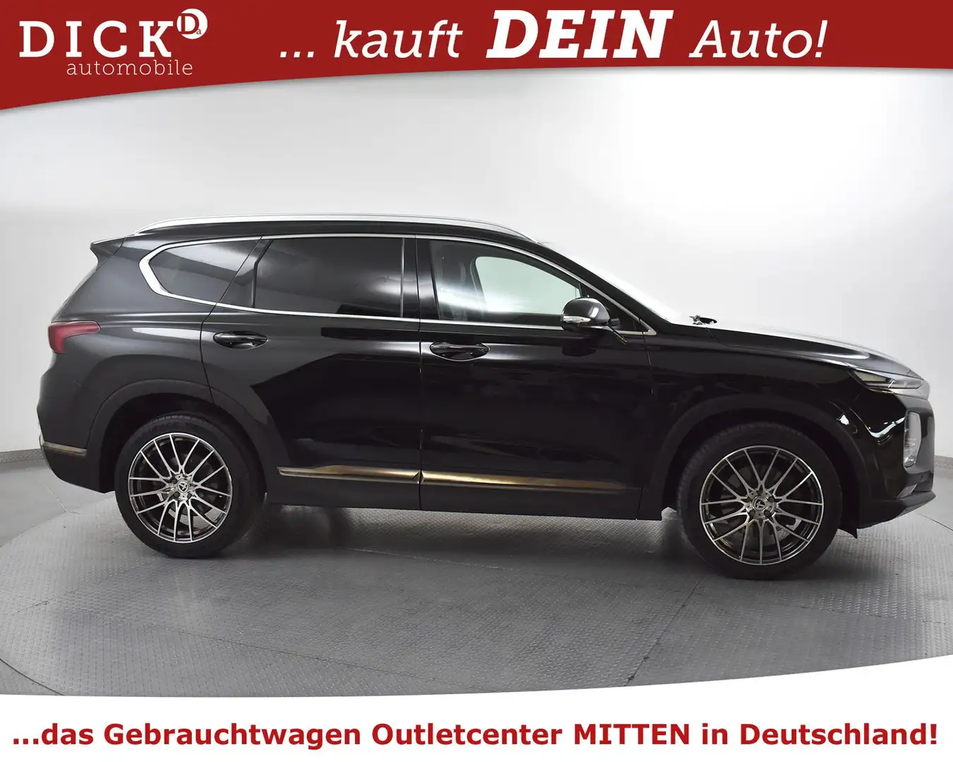 Hyundai SANTA FE 2.2d 4WD Premium PANO+MEMO+360+20"+VOLL Noir - 2