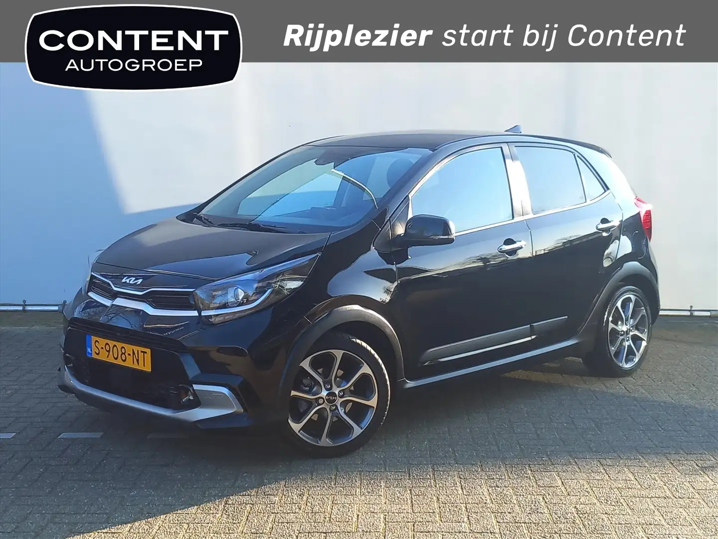 Kia Picanto 1.0 T-GDi 100pk 5-zits X-Line Zwart - 1