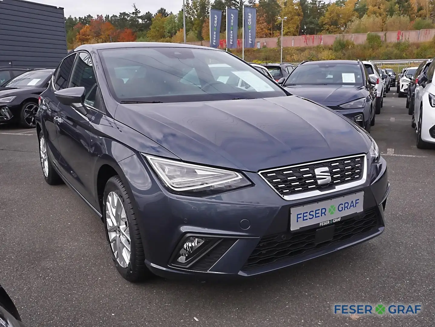 SEAT Ibiza XCELLENCE 1.0 TSI 7-Gang-DSG RFK/NAVI/ACC Grau - 2