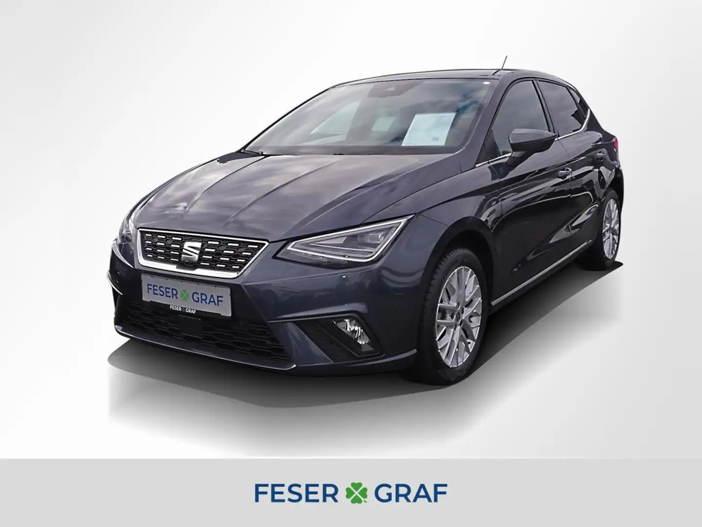 SEAT Ibiza XCELLENCE 1.0 TSI 7-Gang-DSG RFK/NAVI/ACC Grau - 1
