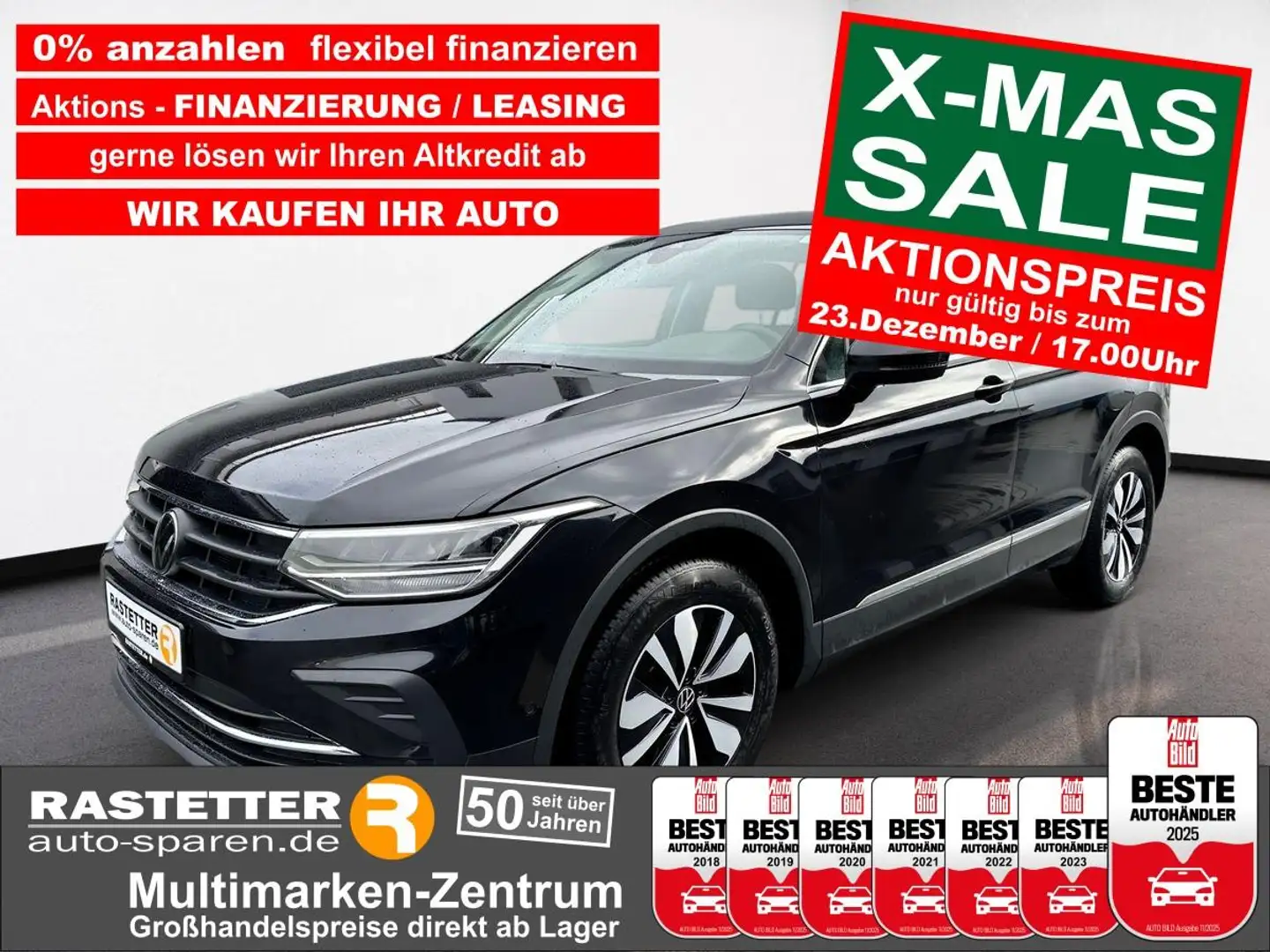 Volkswagen Tiguan TSI DSG Move AHK+Navi+IQ.DRIVE+ACC+Kamera+CargoPlu Schwarz - 1