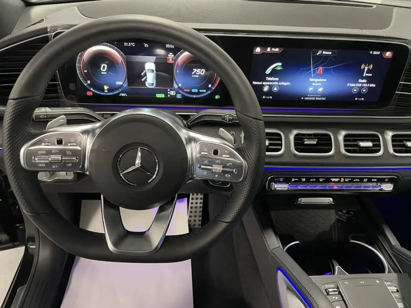 Mercedes-Benz GLE 300 2.0 d 4M Mild Hybrid Coupé AMG Line Tetto KM0 MY2 Nero - 2