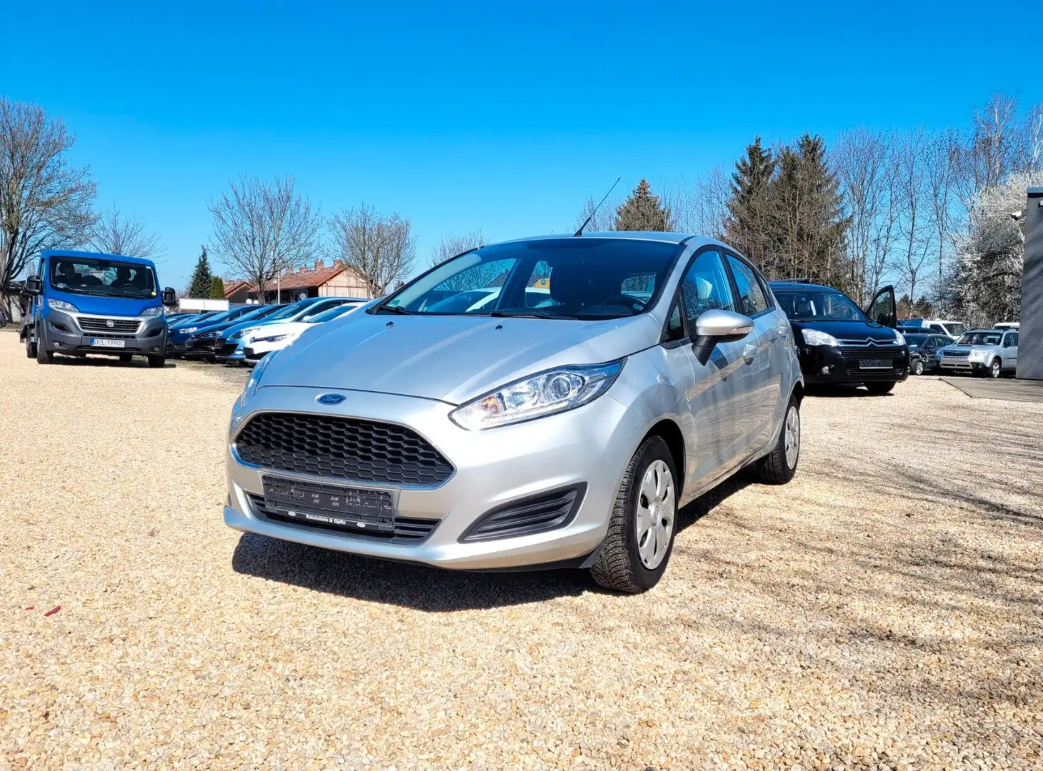 Ford Fiesta Trend 1.5 Eu 6*SZH*Klima*M+S*LED*HU:05/26 Silber - 1