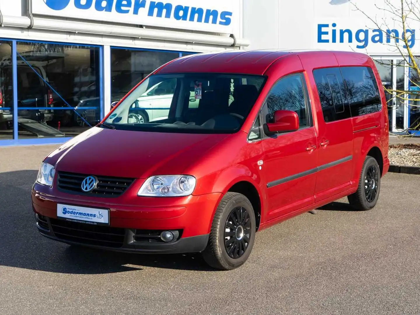 Volkswagen Caddy Behindertengerechter Heckeinstieg Rosso - 2