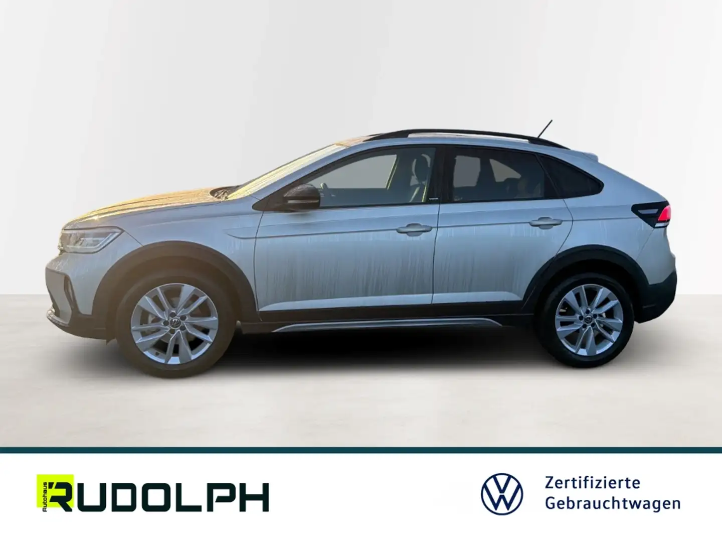 Volkswagen Taigo Move 1.5 TSI DSG LED Navi BT SHZ ACC Fernlichtass. Silber - 2