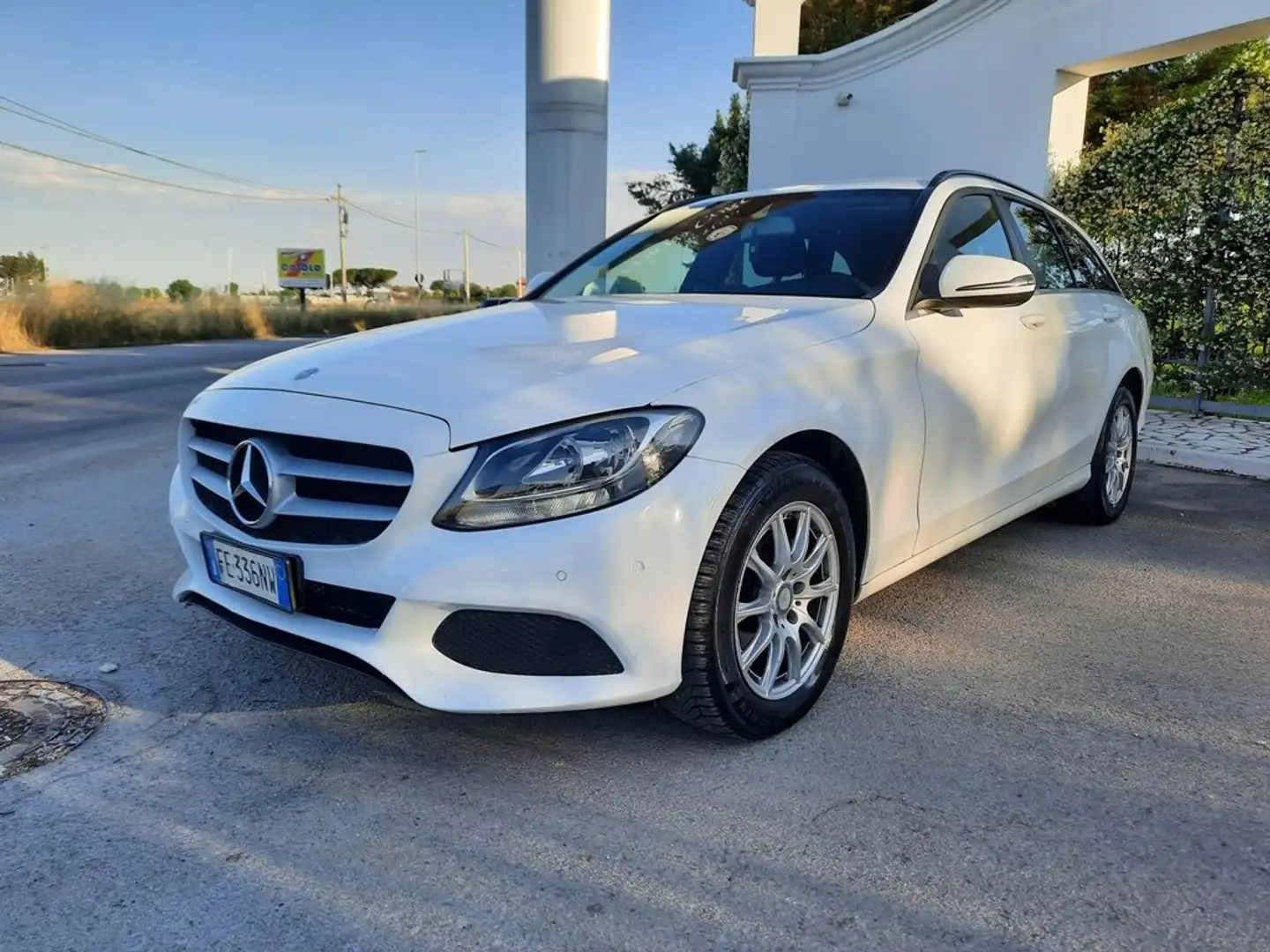 Mercedes-Benz C 200 C SW 200 d 136CV,CAMBIO AUTOMATICO,PERFETTA,U.PROP White - 1