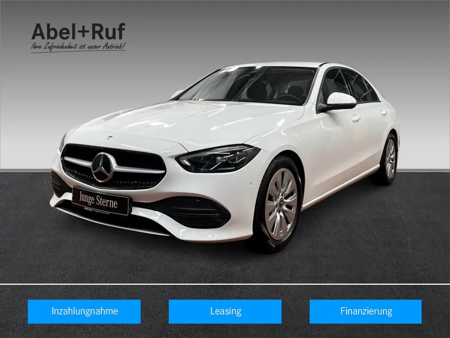 Mercedes-Benz C 200 MBUX+Business+Kamera+CarPlay+LED+SHZ+17" Bianco - 1