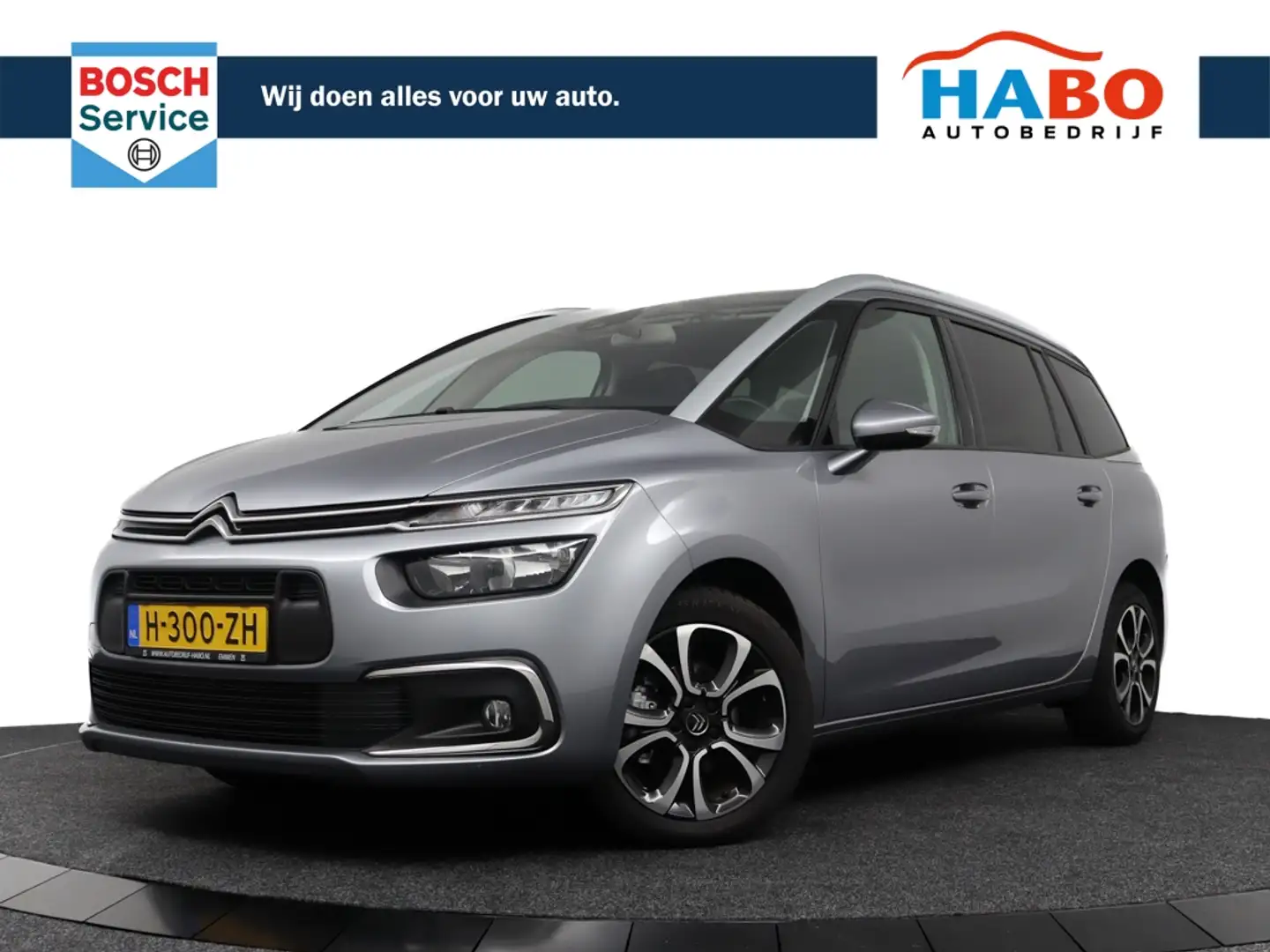 Citroen Grand C4 SpaceTourer 1.2 PURETECH BUSINESS 7-PERSOONS ECC/CRUISE/NAV/RE Grijs - 1