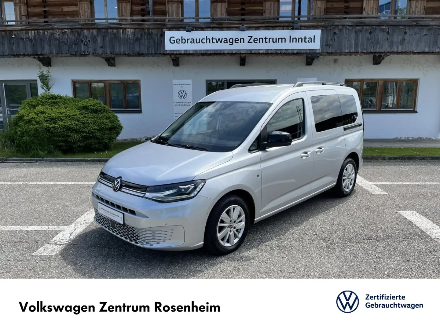 Volkswagen Caddy Life 2,0 TDI DSG(LED+Navi+AHK) Klima Navi Silber - 1