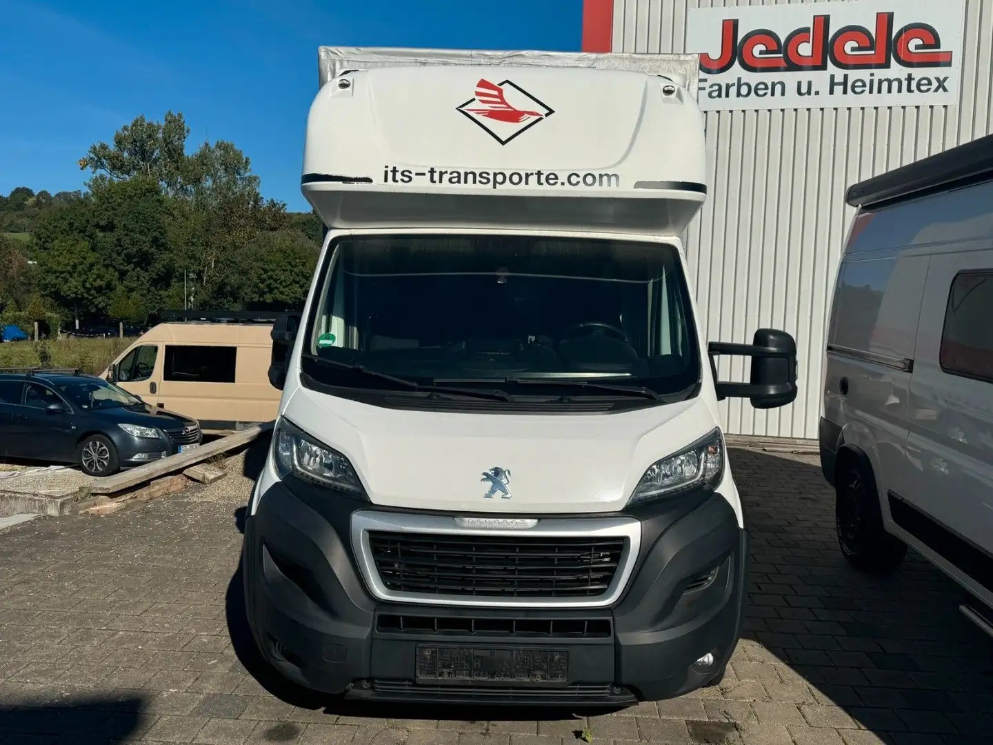 Peugeot Boxer Heavy Pritsche+Plane BlueHdi160 Weiß - 2