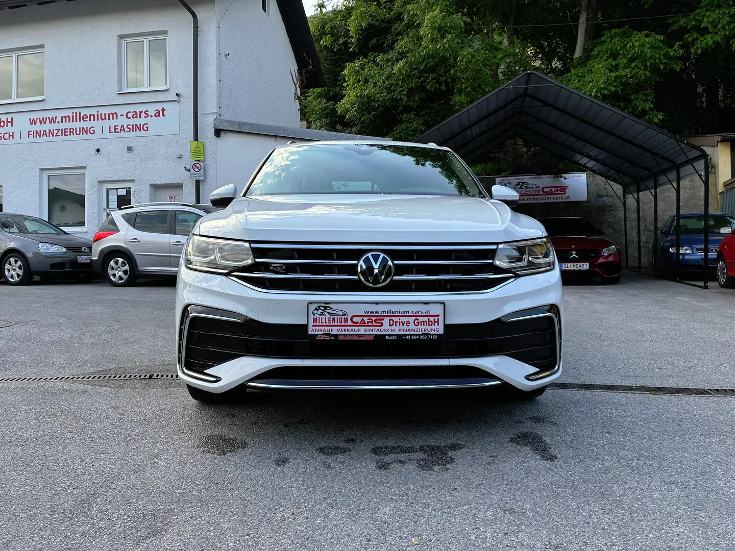 Volkswagen Tiguan 2,0 TDI 4Motion R-Line DSG Finanzierung FIX 6,274% Weiß - 2