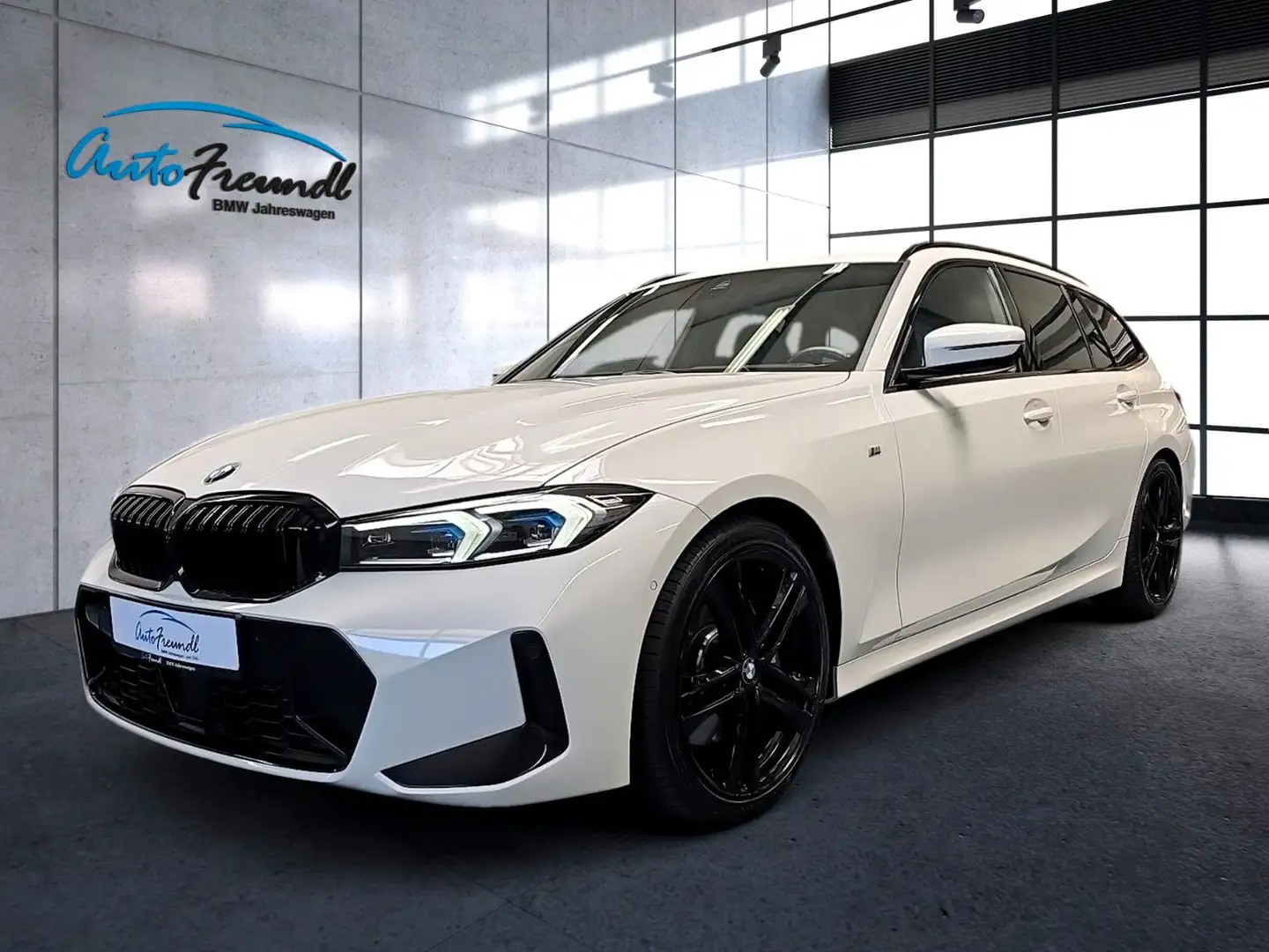 BMW 330 i M Sport *Pano*19 Zoll*ACC*HuD*Ad.FW*M SB* Wit - 1